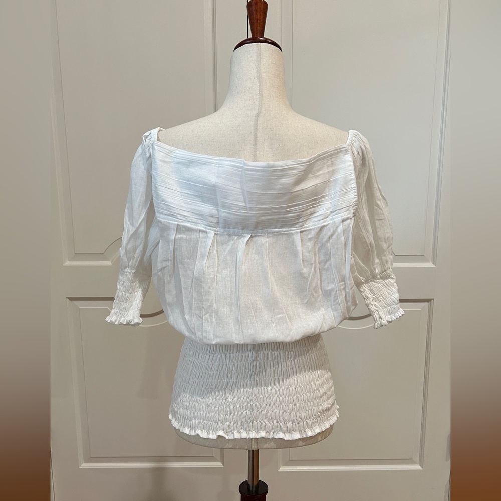 Boho Mexican top With san Antonino Silk Embroidery. - Picture 6 of 6